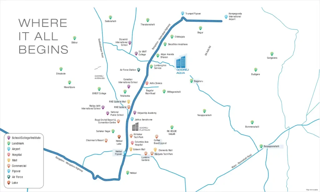 Godrej Aqua location map