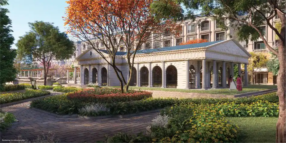 Godrej Athena clubhouse view apartments