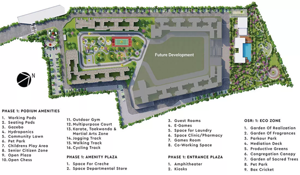 Godrej Splendour masterplan