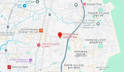 Godrej Reserve location map